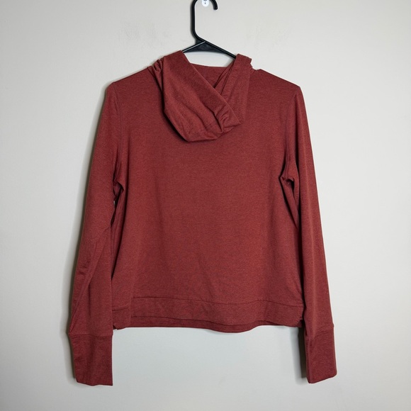 Vuori Halo Essential Womens Rust Red Hoodie Size Small - Picture 6 of 7